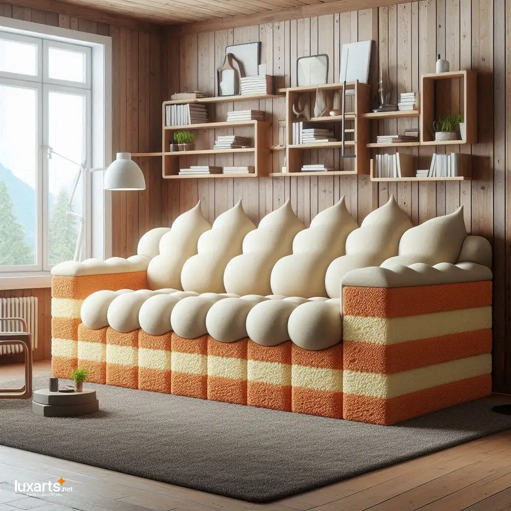 Sweet Seating: Swiss Sponge Cake Sofa for Whimsical Living Spaces luxarts swiss sponge cake sofa 8