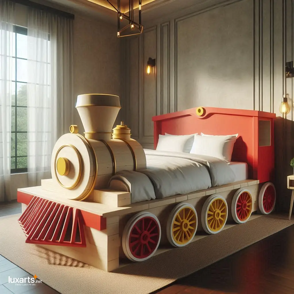 Train Kid Beds: Explore Dreamworlds in Sleepy Adventures luxarts train kid bed 2