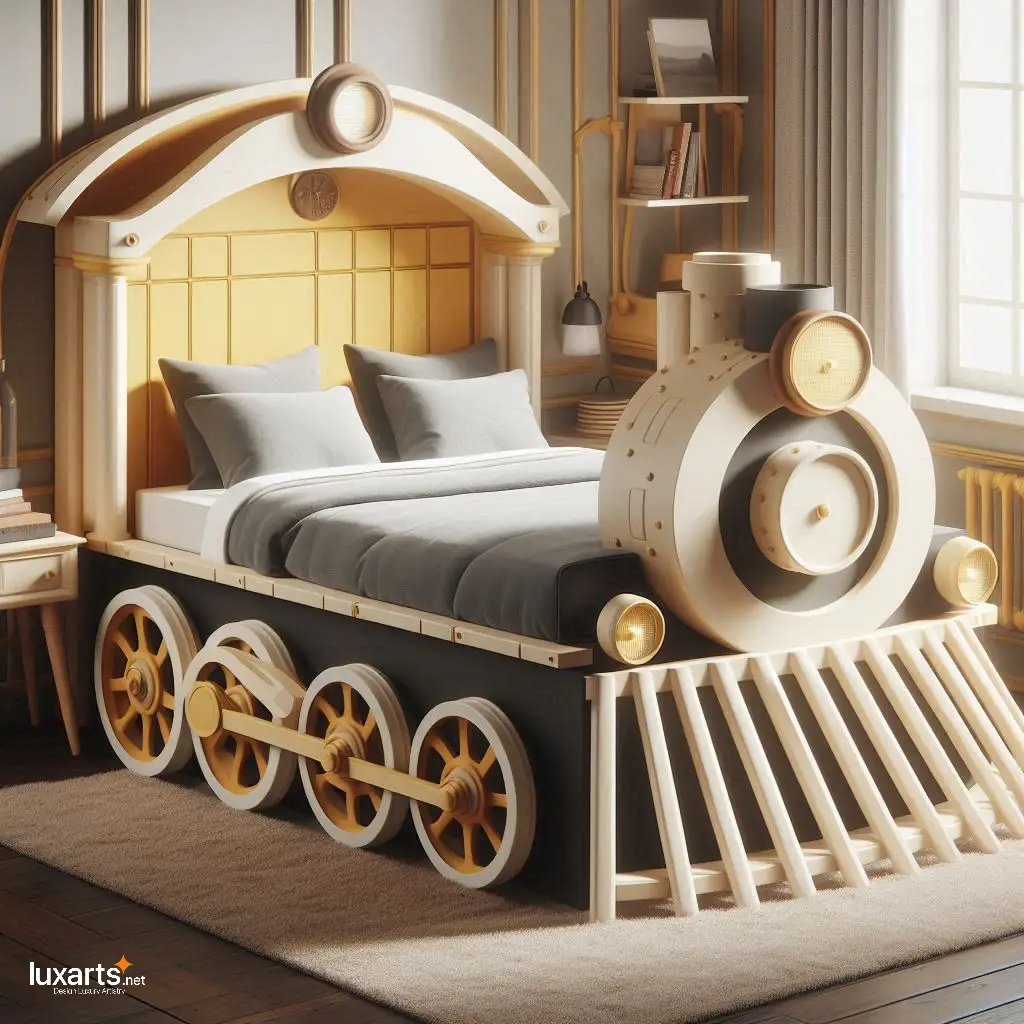 Train Kid Beds: Explore Dreamworlds in Sleepy Adventures luxarts train kid bed 4