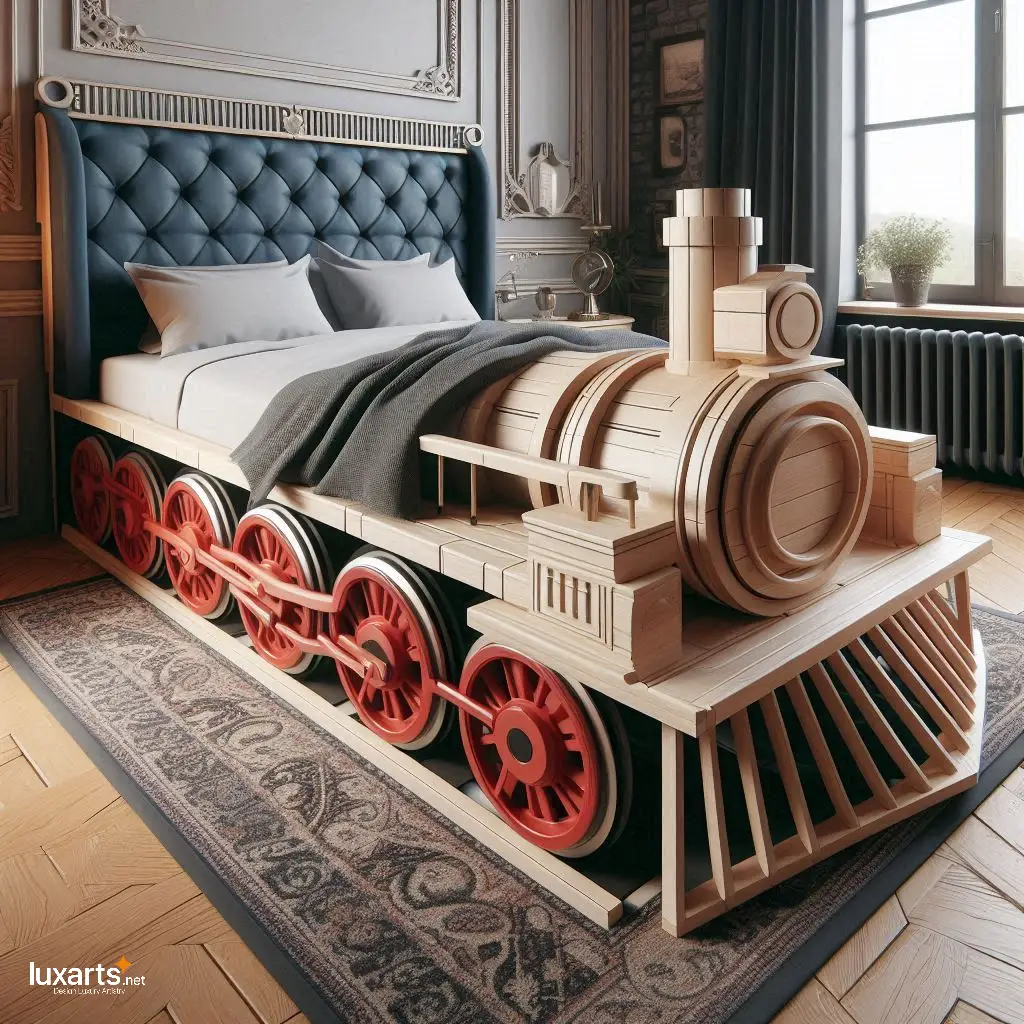 Train Kid Beds: Explore Dreamworlds in Sleepy Adventures luxarts train kid bed 6