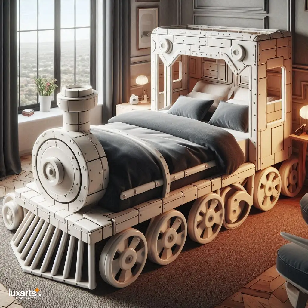 Train Kid Beds: Explore Dreamworlds in Sleepy Adventures luxarts train kid bed 7