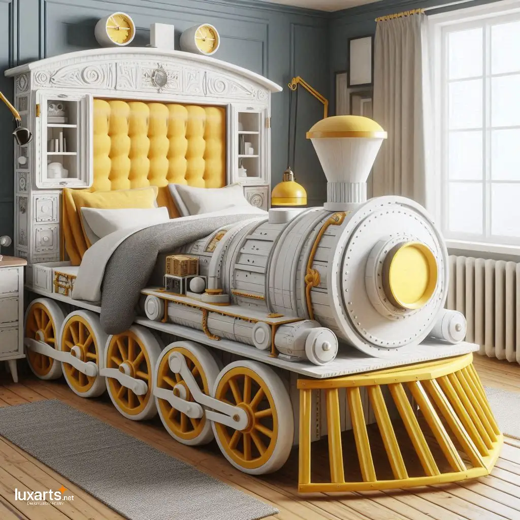Train Kid Beds: Explore Dreamworlds in Sleepy Adventures luxarts train kid bed 9
