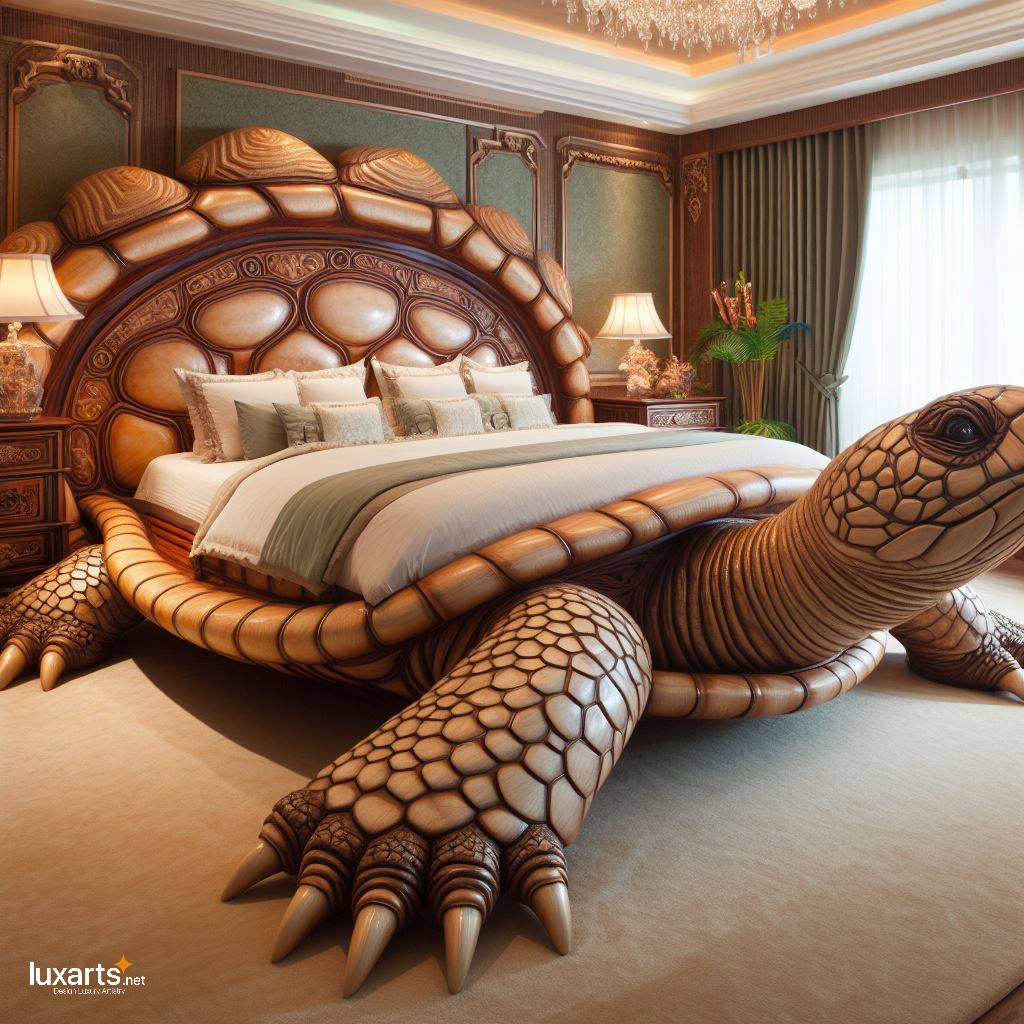 Turtle-Shaped Beds: Transform Your Bedroom with Whimsical Charm luxarts turtle shaped beds 1