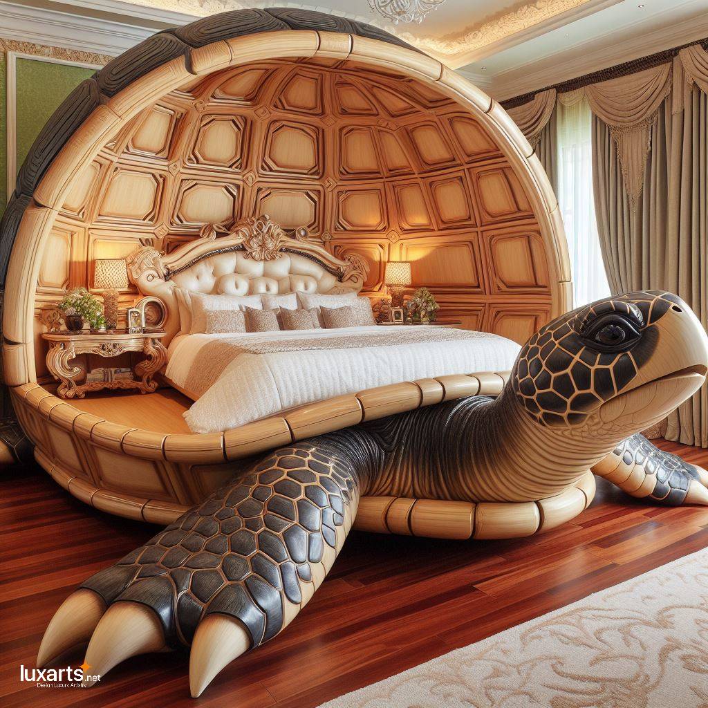 Turtle-Shaped Beds: Transform Your Bedroom with Whimsical Charm luxarts turtle shaped beds 10