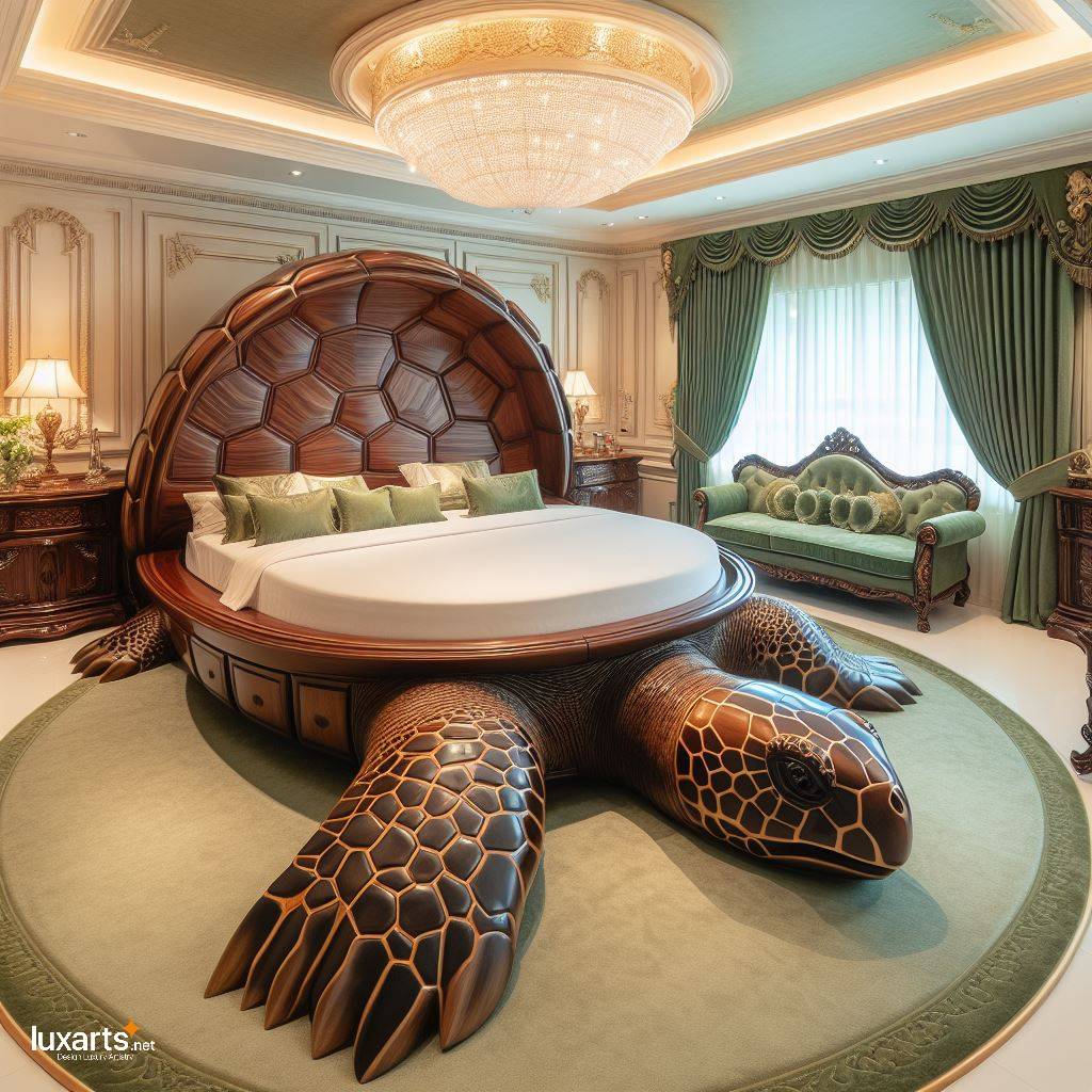 Turtle-Shaped Beds: Transform Your Bedroom with Whimsical Charm luxarts turtle shaped beds 11