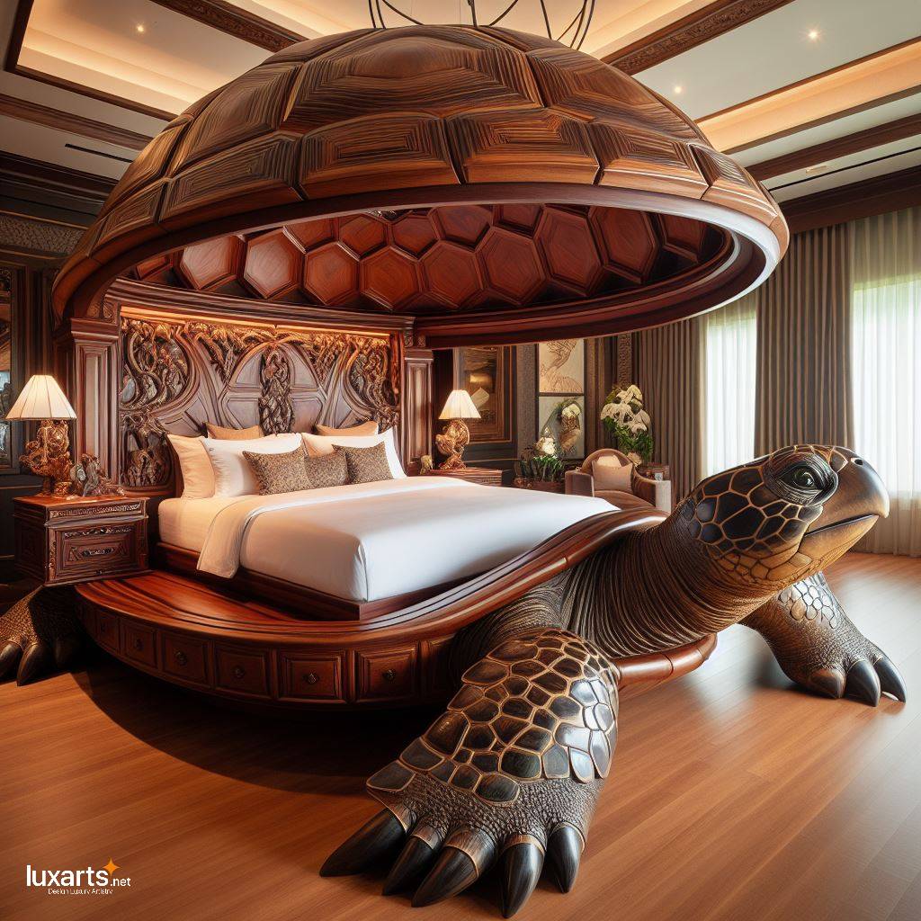Turtle-Shaped Beds: Transform Your Bedroom with Whimsical Charm luxarts turtle shaped beds 5