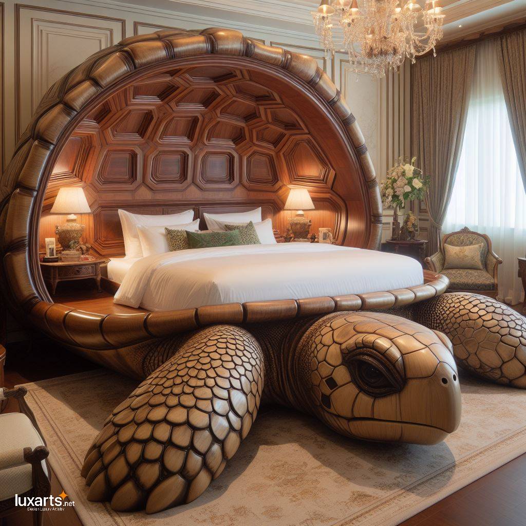 Turtle-Shaped Beds: Transform Your Bedroom with Whimsical Charm luxarts turtle shaped beds 6