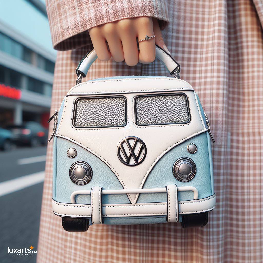 Volkswagen Bus Shaped Handbag: Vintage Charm Meets Contemporary Style luxarts volkswagen bus handbag 21