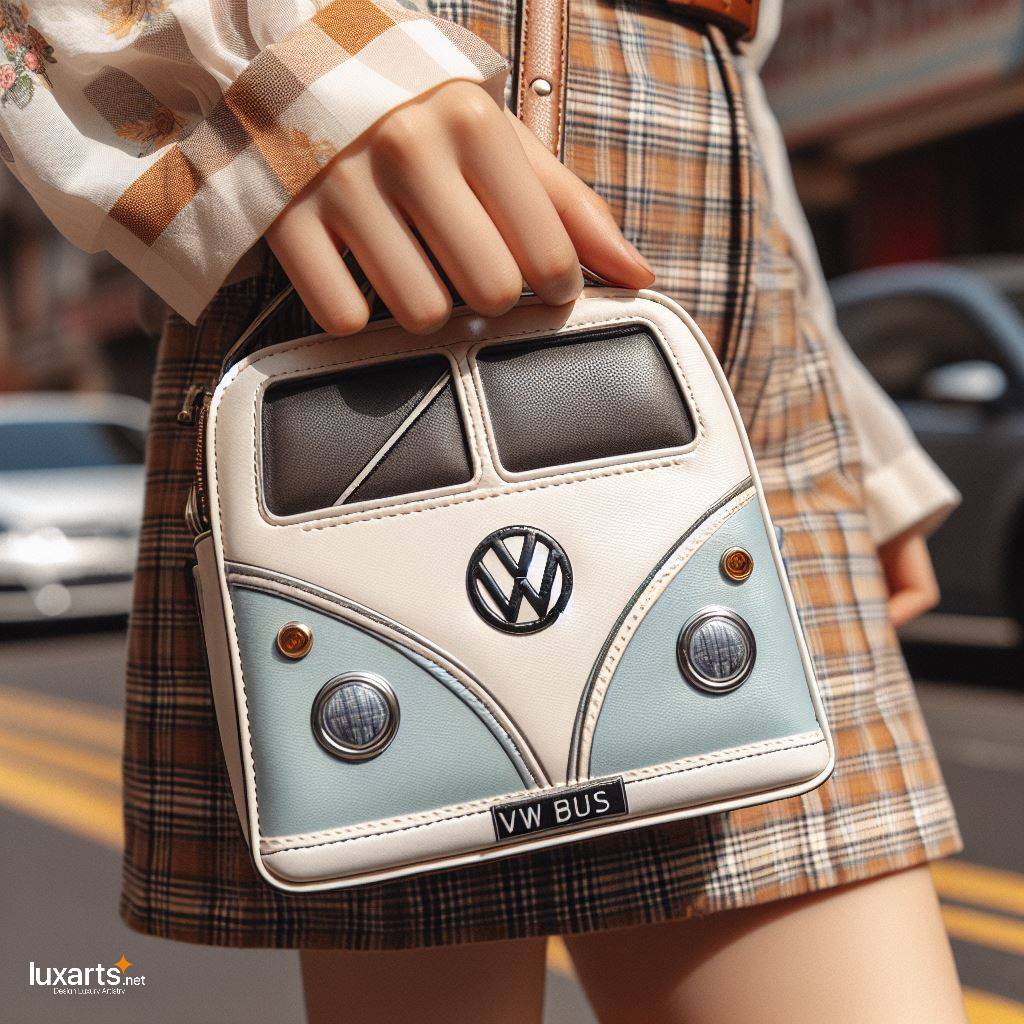Volkswagen Bus Shaped Handbag: Vintage Charm Meets Contemporary Style luxarts volkswagen bus handbag 8