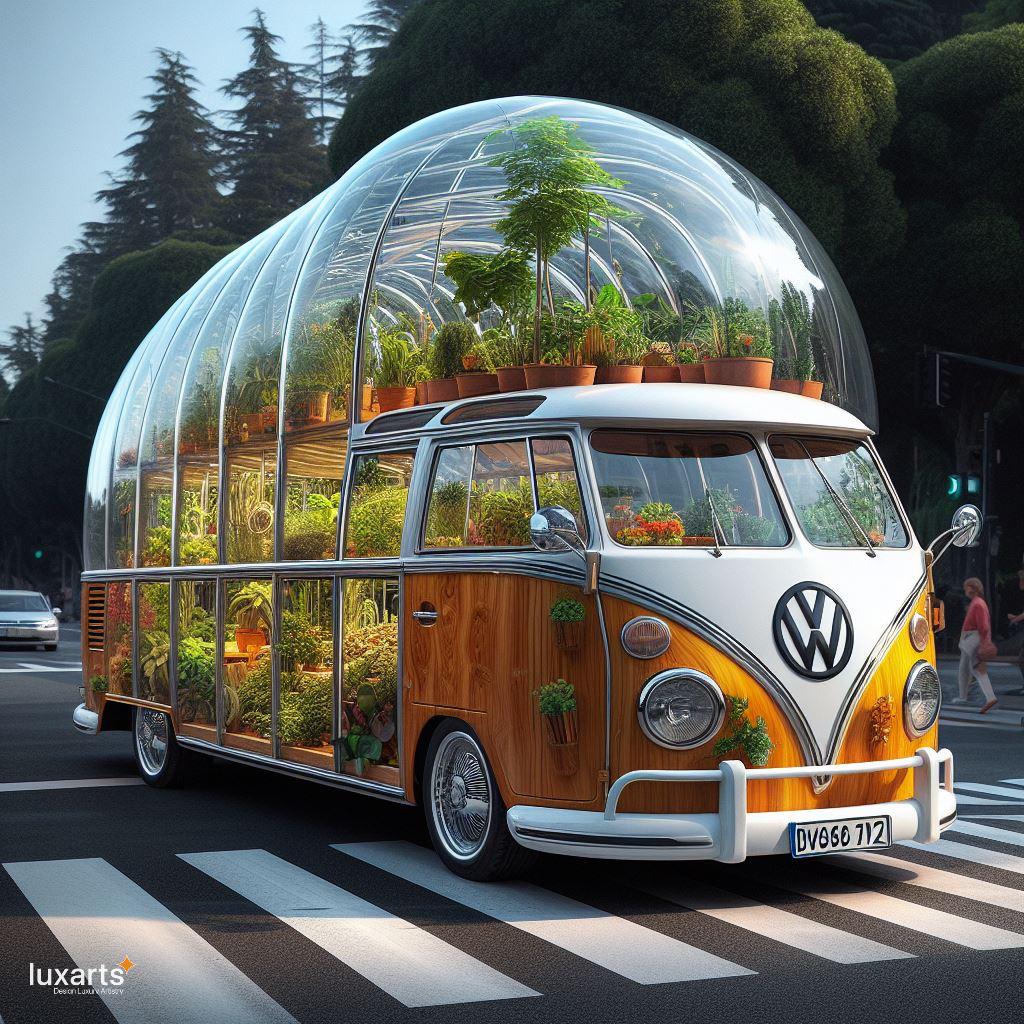 Rollin' Green: Volkswagen Bus Mobile Greenhouses for Sustainable Living luxarts volkswagen bus mobile greenhouses 10