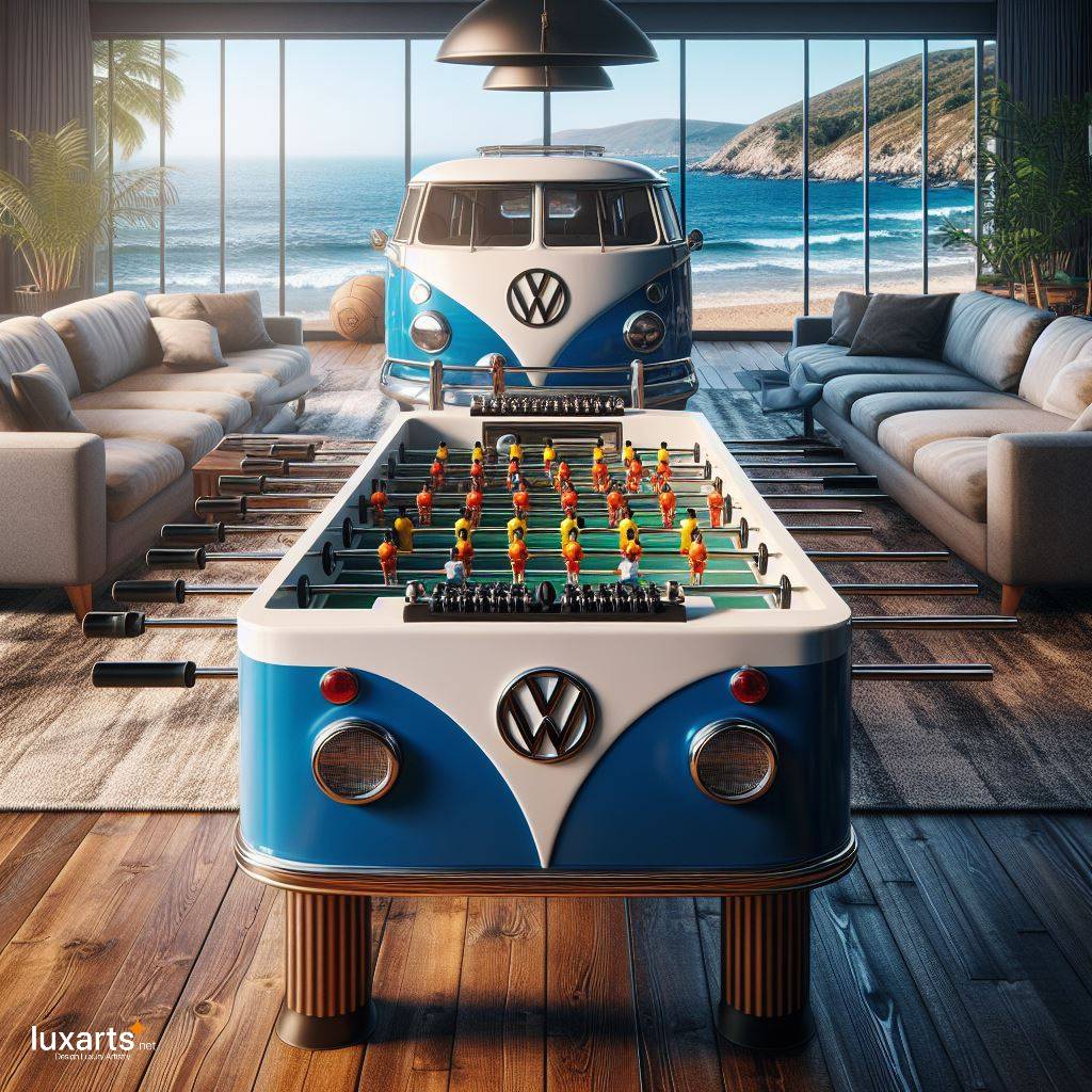 Kick Off Fun and Nostalgia: Volkswagen Bus-Inspired Foosball Tables luxarts volkswagen foosball tables 10