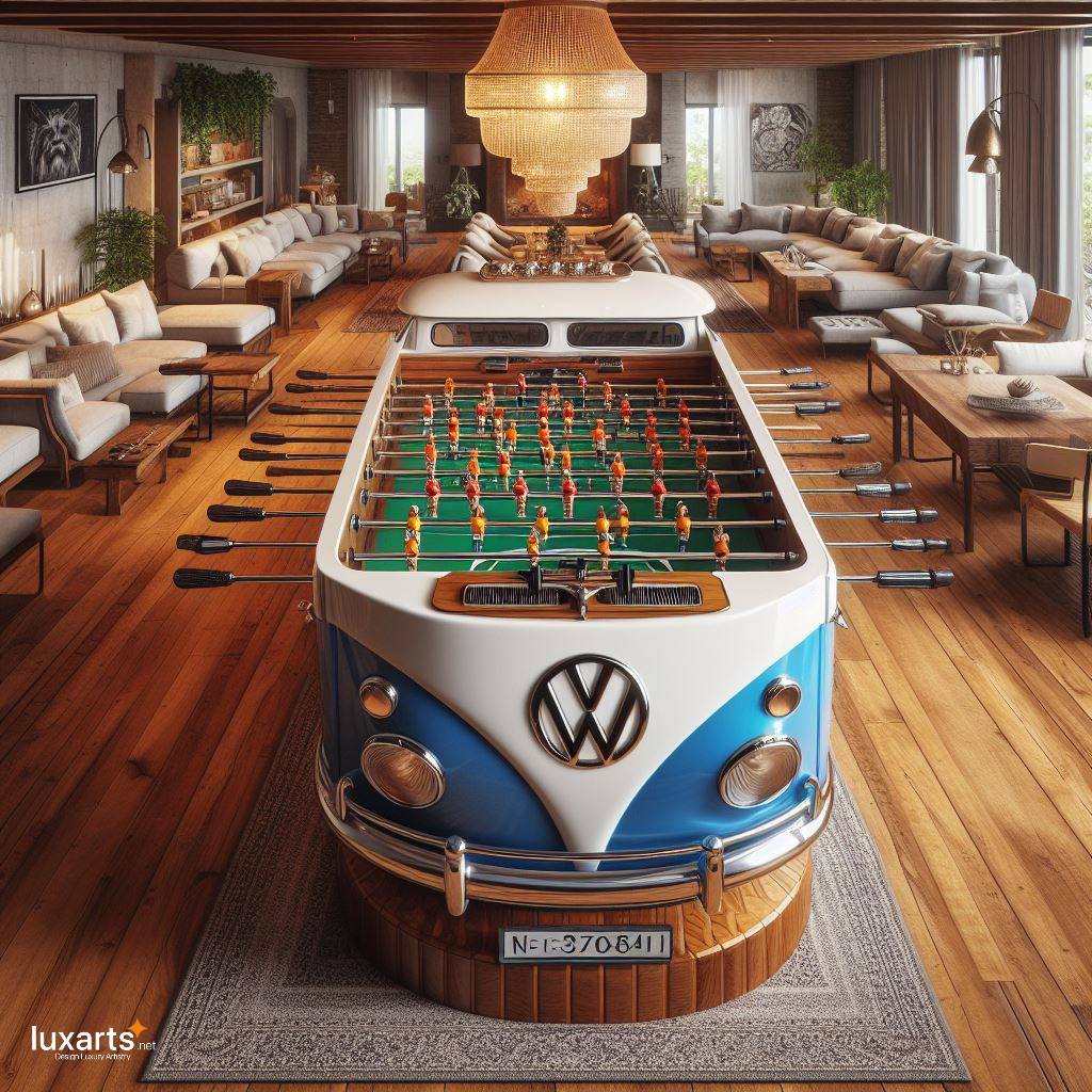 Kick Off Fun and Nostalgia: Volkswagen Bus-Inspired Foosball Tables luxarts volkswagen foosball tables 2