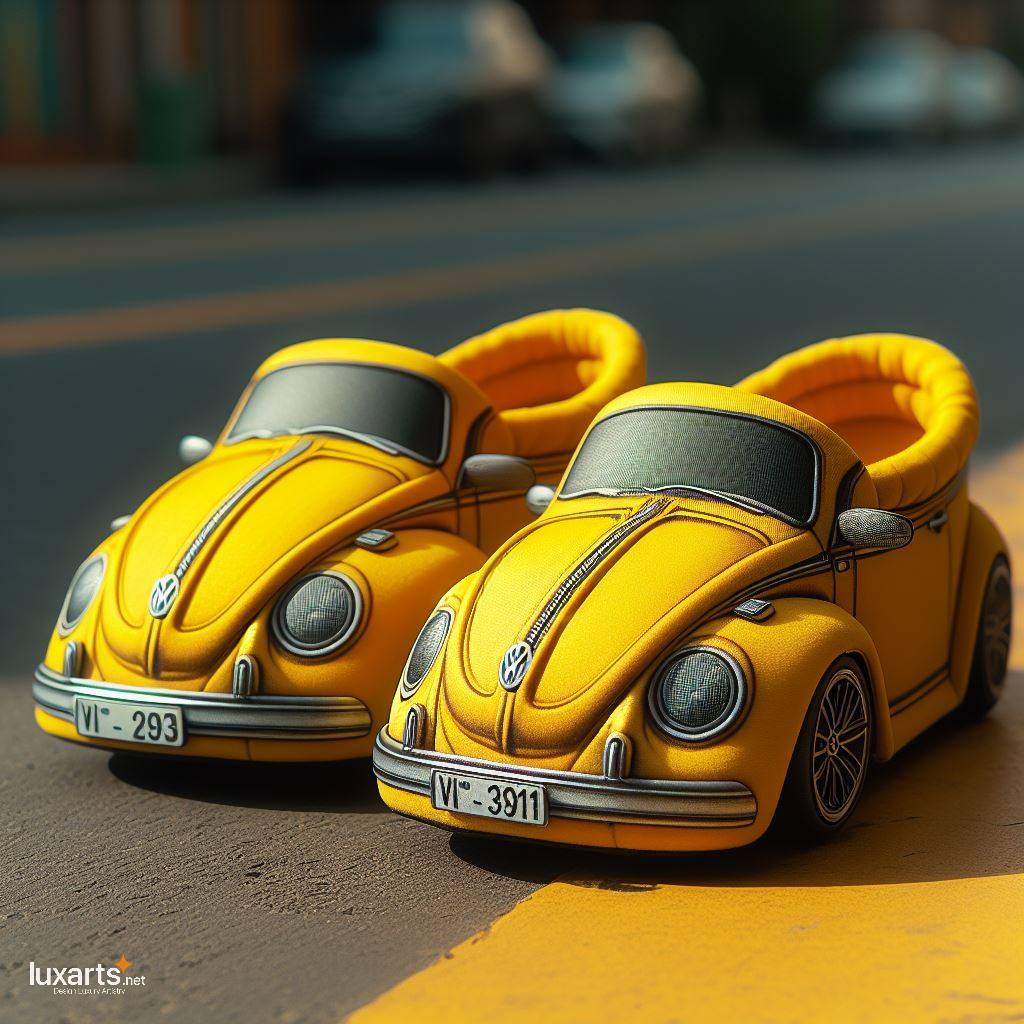 Volkswagen Shaped Slippers: Unique Footwear for Volkswagen Enthusiasts luxarts volkswagen slippers 11