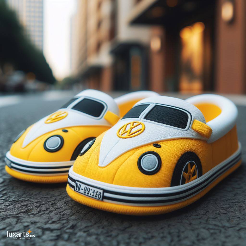 Volkswagen Shaped Slippers: Unique Footwear for Volkswagen Enthusiasts luxarts volkswagen slippers 13