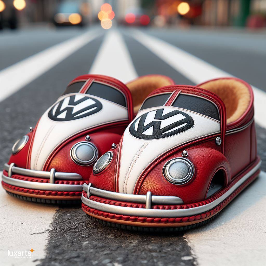 Volkswagen Shaped Slippers: Unique Footwear for Volkswagen Enthusiasts luxarts volkswagen slippers 2