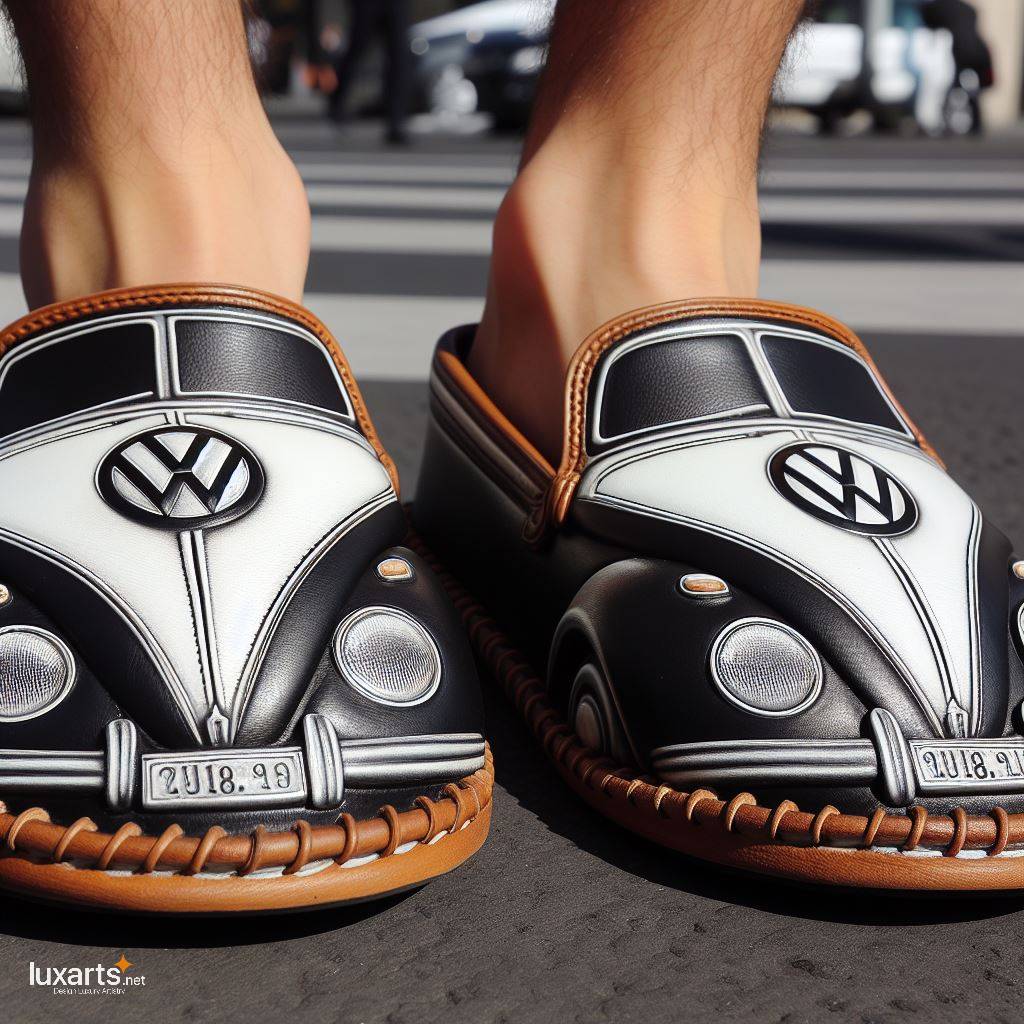 Volkswagen Shaped Slippers: Unique Footwear for Volkswagen Enthusiasts luxarts volkswagen slippers 7