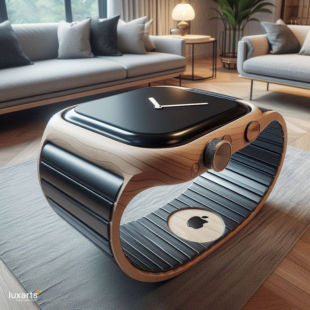 Timeless Elegance: Watch Shaped Coffee Table for Your Living Space luxarts watch shaped coffee tables 9