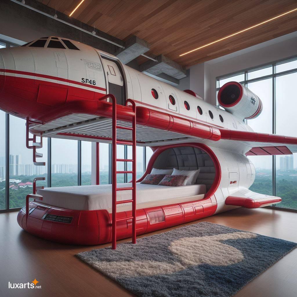 Airplane Bunk Beds: Elevate Your Child's Bedroom and Inspire Dreams airplanes shaped bunk beds 13