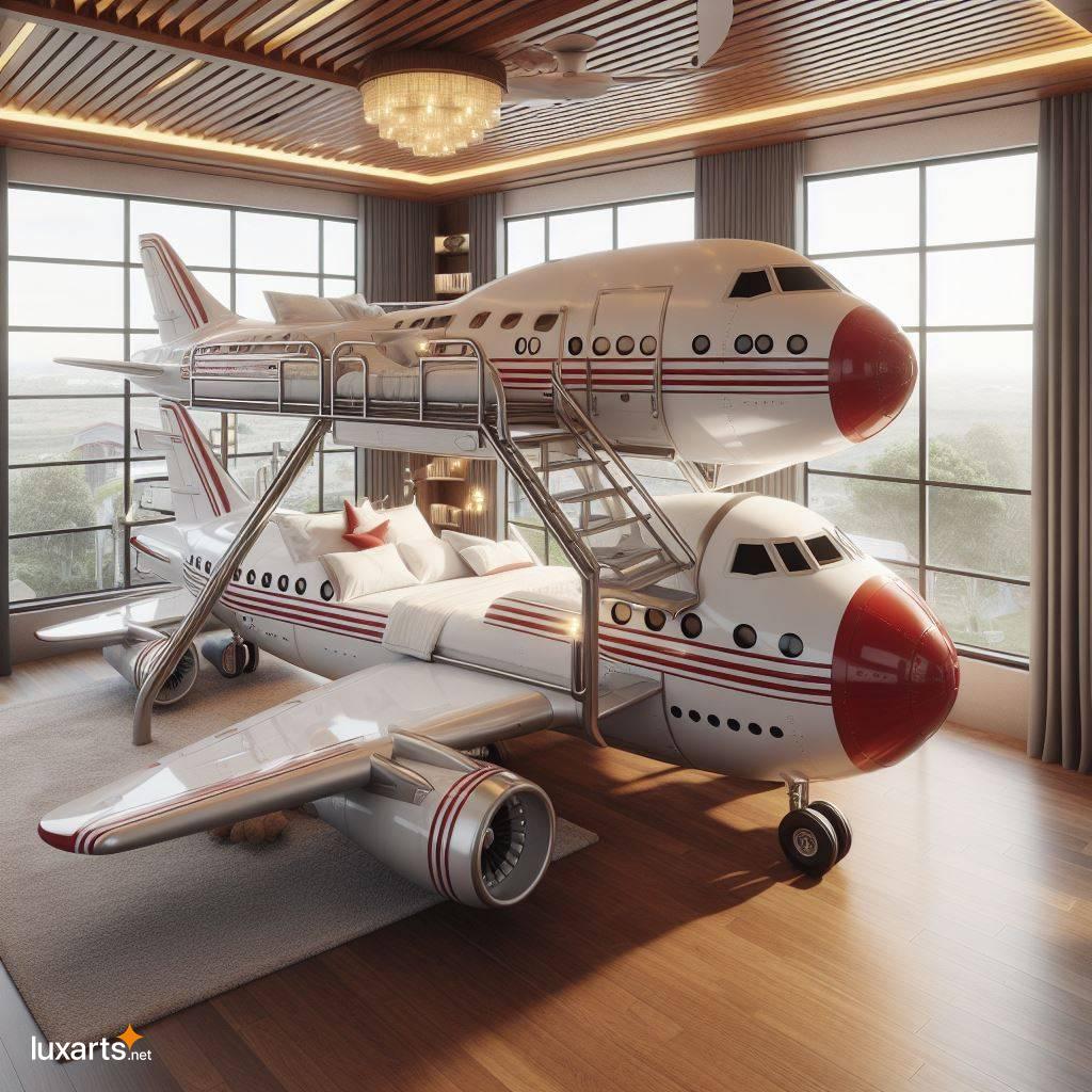 Airplane Bunk Beds: Elevate Your Child's Bedroom and Inspire Dreams airplanes shaped bunk beds 5