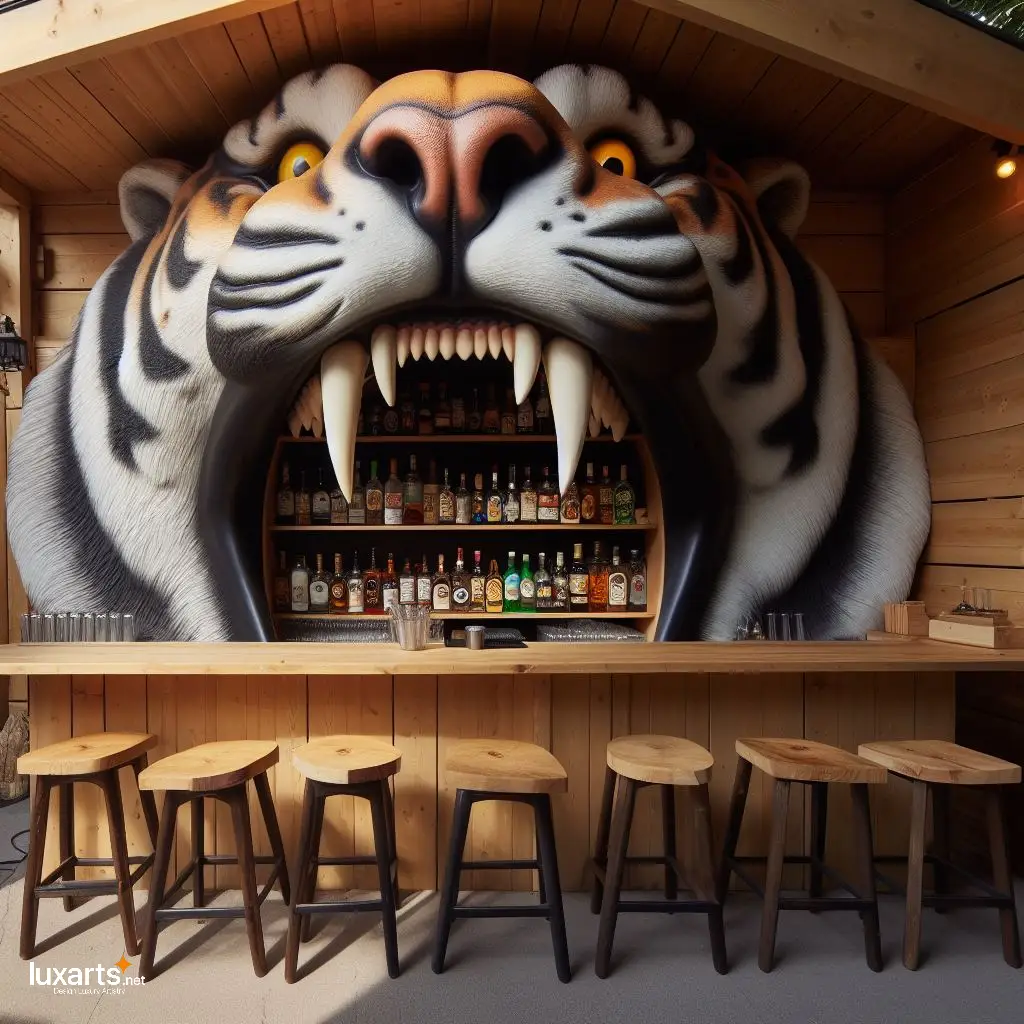 10 Animal Inspired Outdoor Bar Decor Ideas for a Wild Experience animal outdoor bar 9