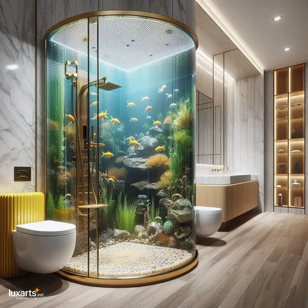 Aquarium Shower Stalls: Immerse Yourself in Underwater Serenity aquarium shower stalls 2
