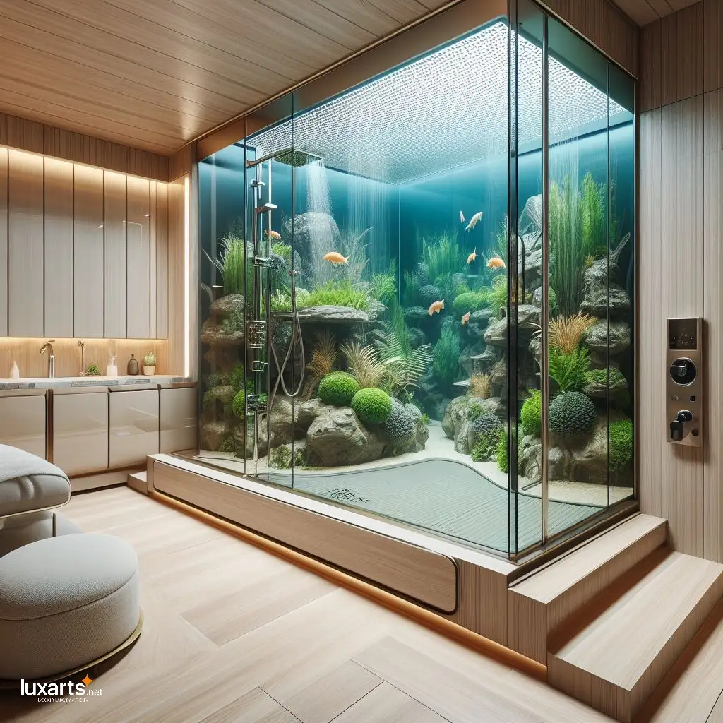 Aquarium Shower Stalls: Immerse Yourself in Underwater Serenity aquarium shower stalls 9