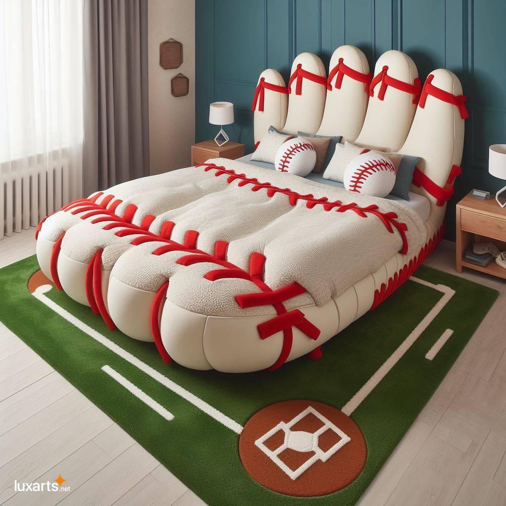 Baseball Glove Bed: The Perfect Dugout for Kids and Adults baseball glove bed 12