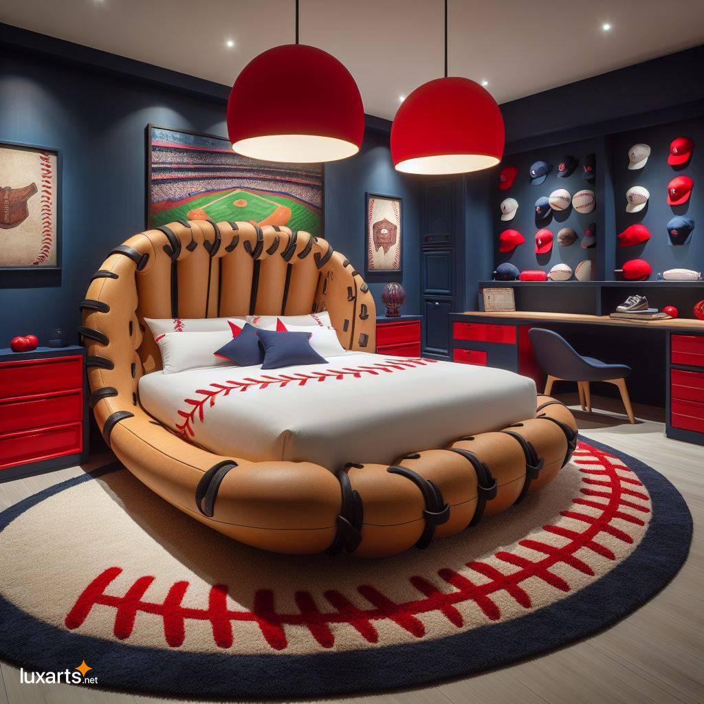 Baseball Glove Bed: The Perfect Dugout for Kids and Adults baseball glove bed 7