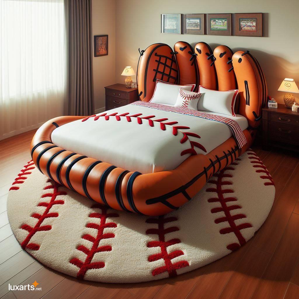 Baseball Glove Bed: The Perfect Dugout for Kids and Adults baseball glove bed 9