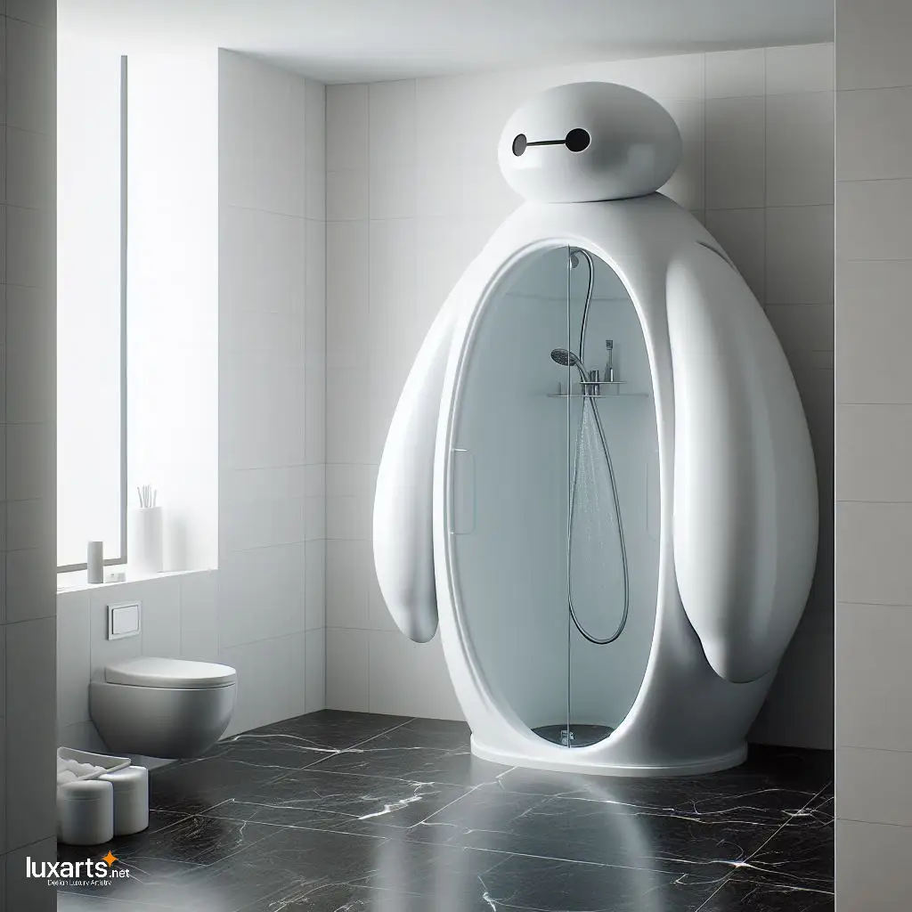 Baymax Showers: Stay Refreshed with Big Hero Comfort baymax shower stalls 3