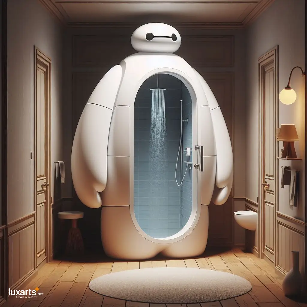 Baymax Showers: Stay Refreshed with Big Hero Comfort baymax shower stalls 6