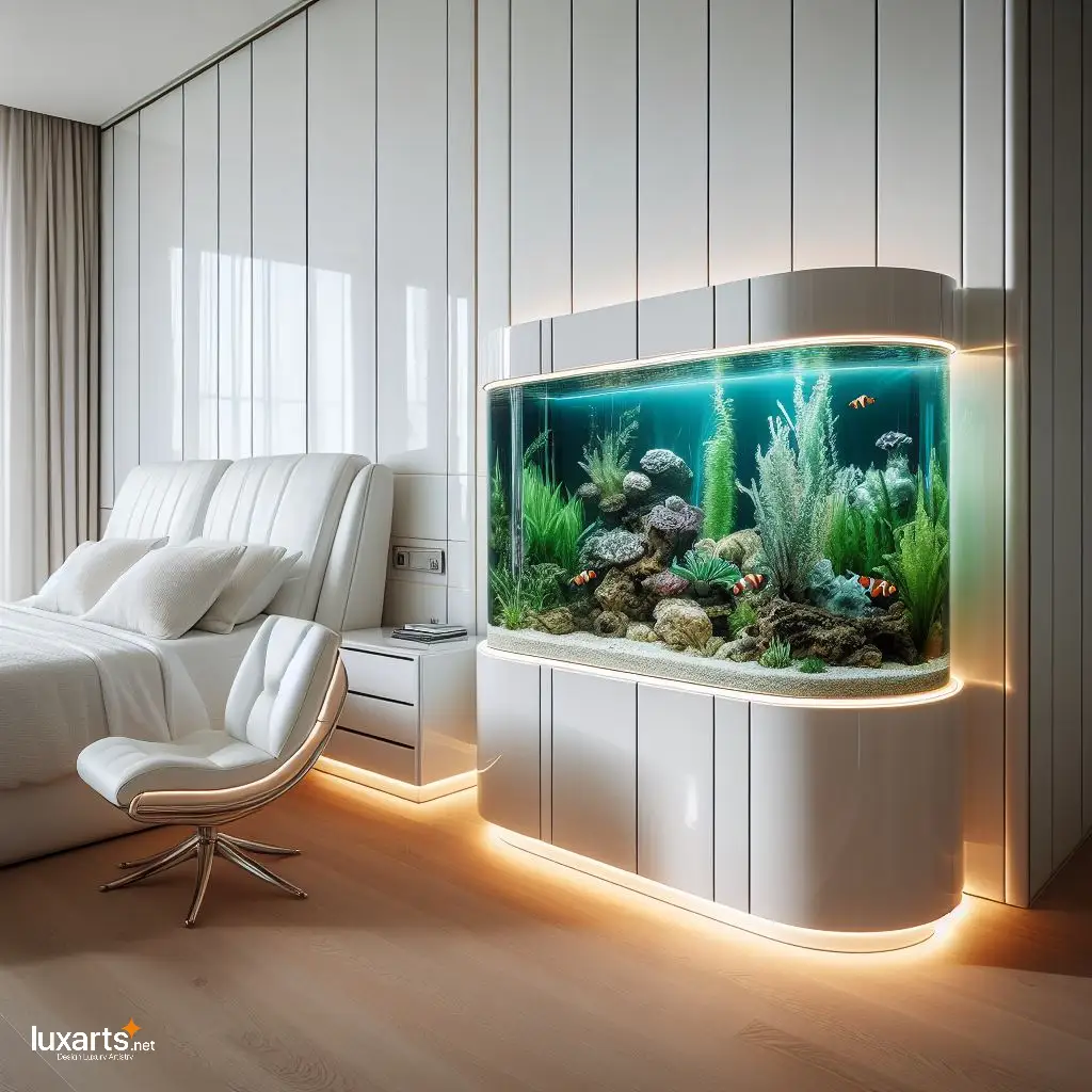Enhance Your Bedroom Ambiance with Stunning Bedside Table Aquariums bedside table aquariums 1