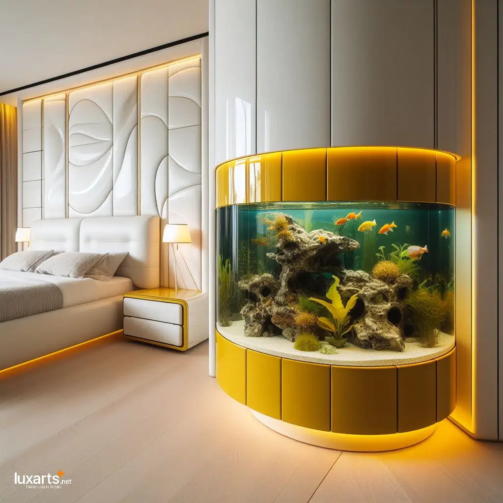 Enhance Your Bedroom Ambiance with Stunning Bedside Table Aquariums bedside table aquariums 4