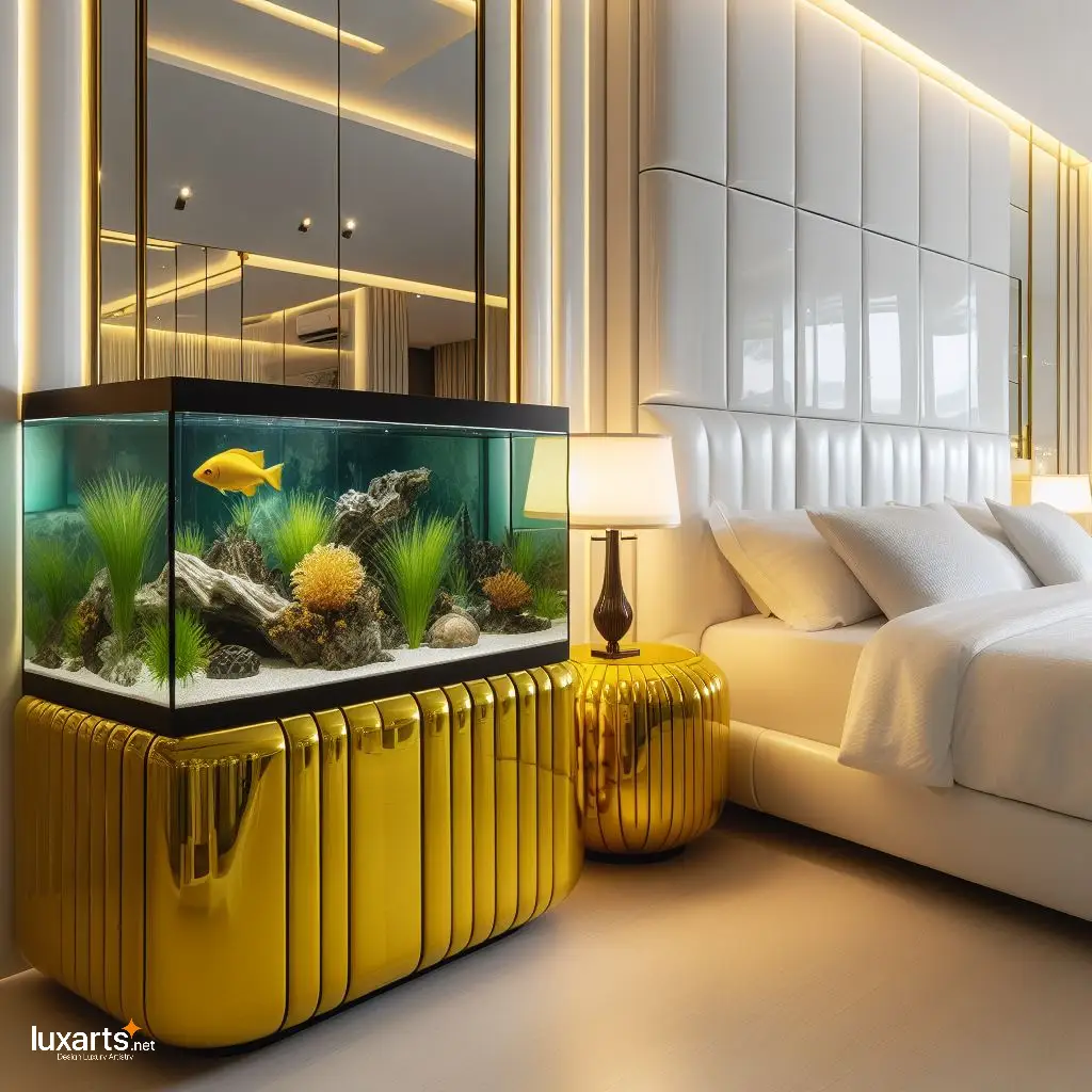 Enhance Your Bedroom Ambiance with Stunning Bedside Table Aquariums bedside table aquariums 9