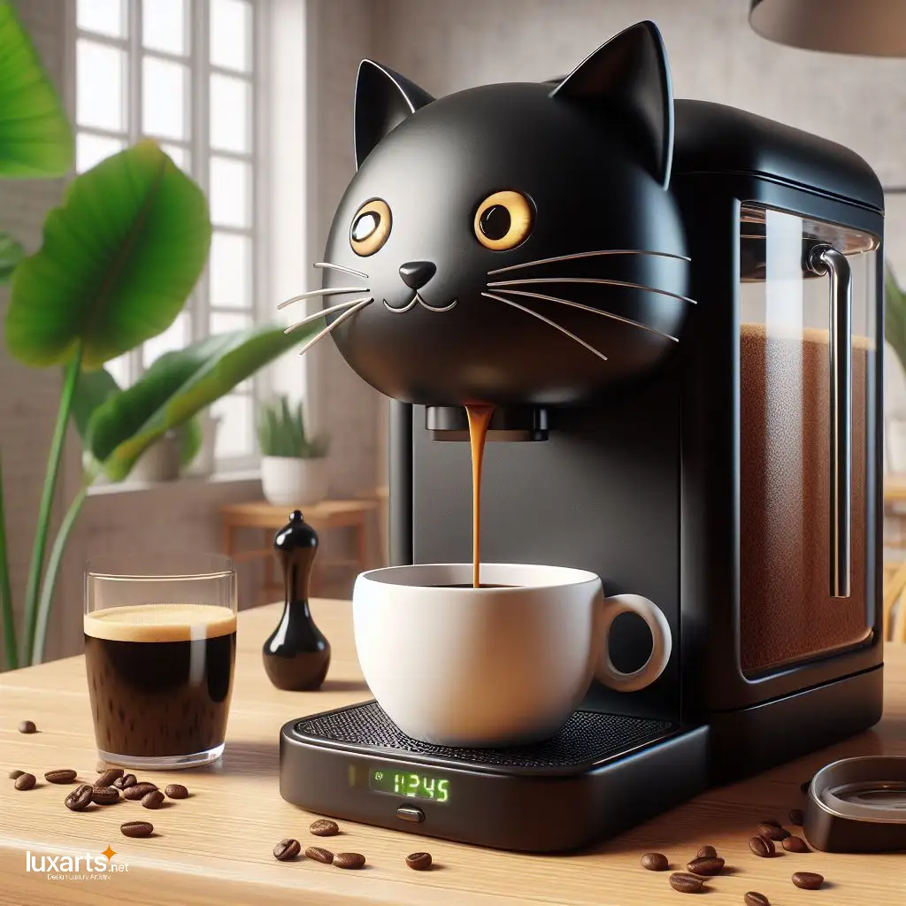 Elevate Your Coffee Experience with a Sleek and Stylish Black Cat Coffee Maker black cat coffee maker 10