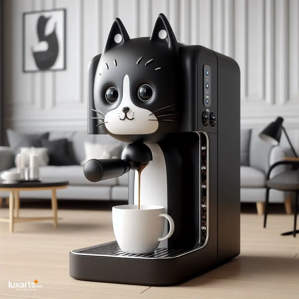 Elevate Your Coffee Experience with a Sleek and Stylish Black Cat Coffee Maker black cat coffee maker 3