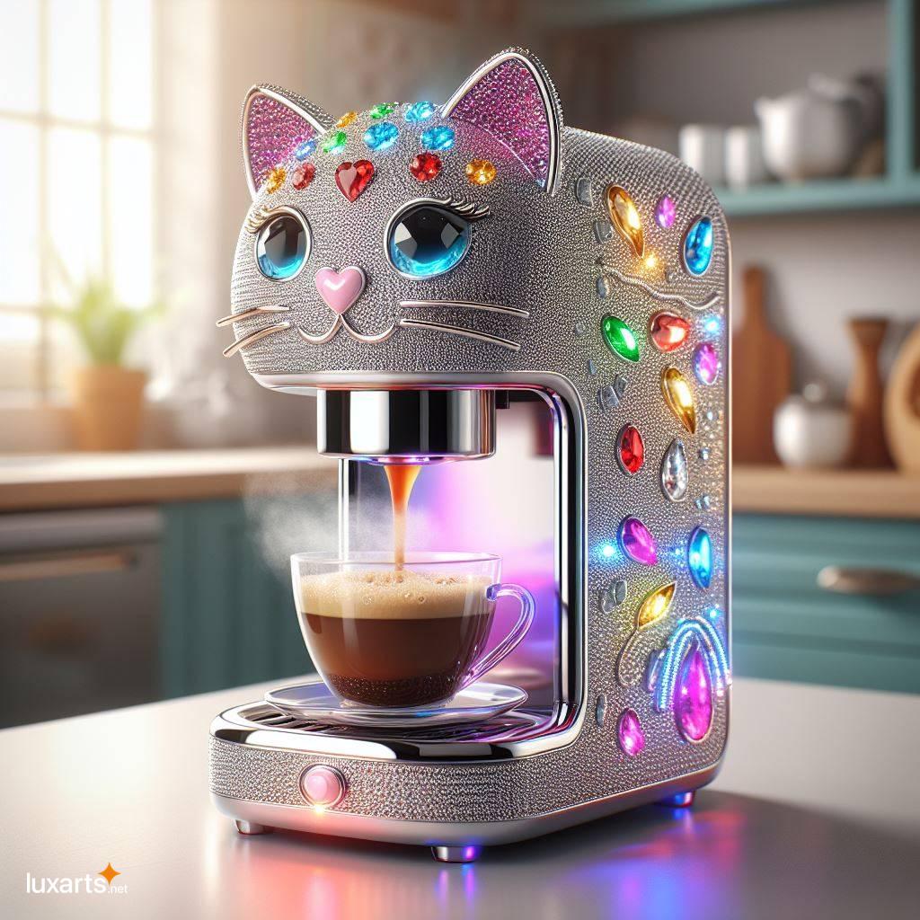 Black Crystal Cat Shaped Coffee Maker: Brew, Serve, and Admire black crystal cat shaped coffee maker 11