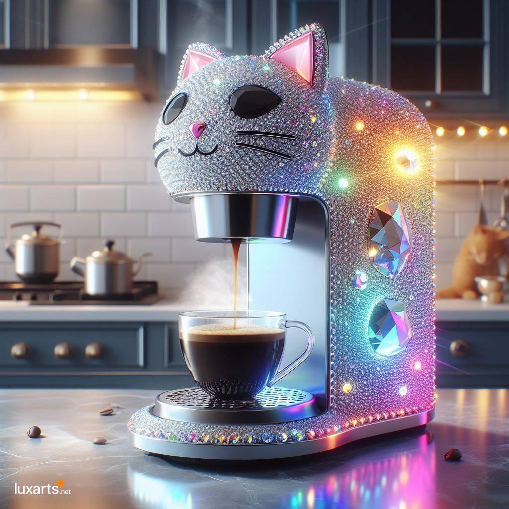 Black Crystal Cat Shaped Coffee Maker: Brew, Serve, and Admire black crystal cat shaped coffee maker 5
