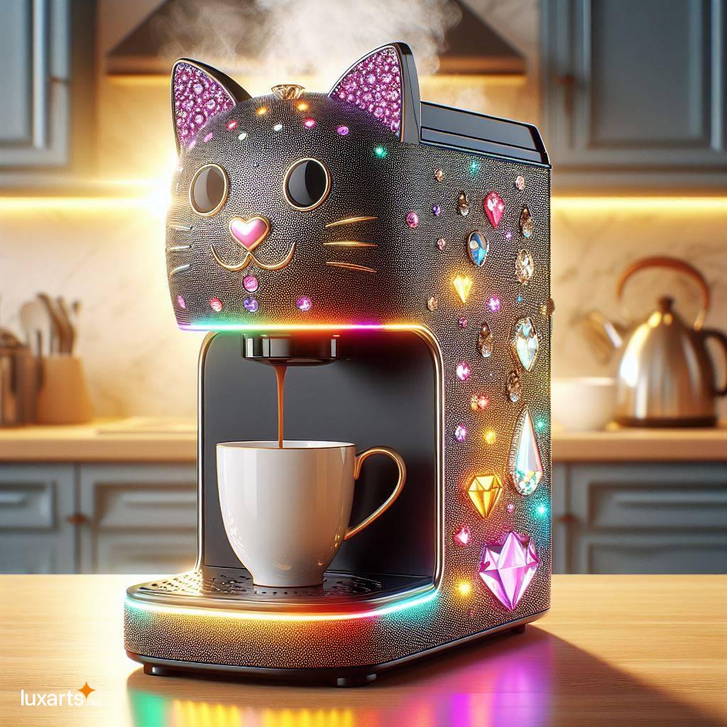Black Crystal Cat Shaped Coffee Maker: Brew, Serve, and Admire black crystal cat shaped coffee maker 7