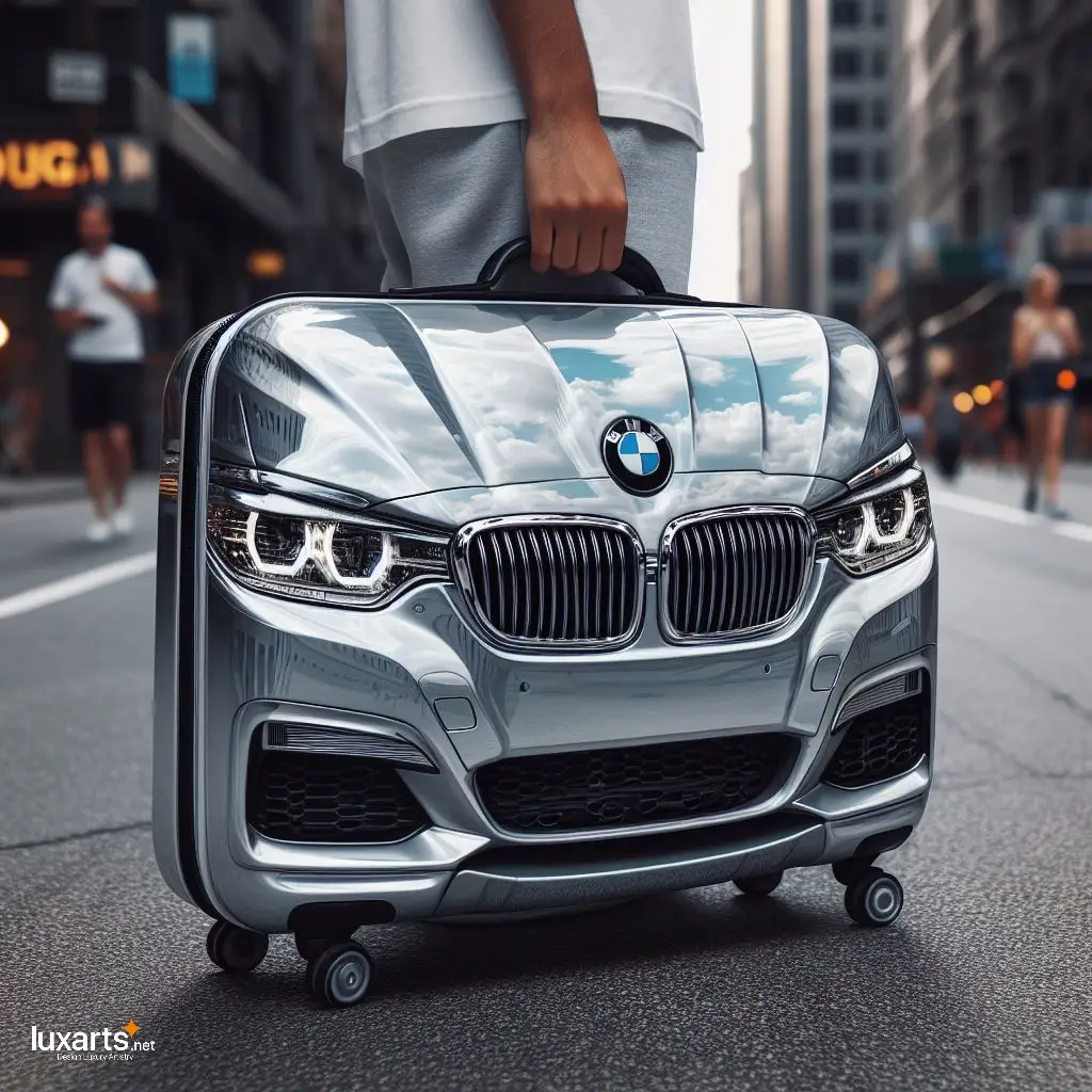 Travel in Style with the BMW Car Shaped Suitcase: Iconic Design meets Functionality bmw shaped suitcase 1