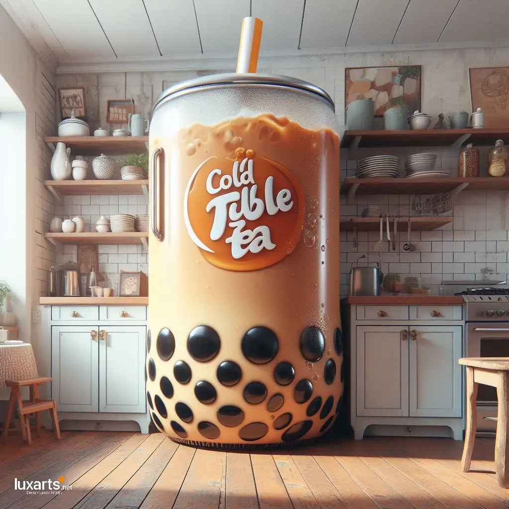 Keep Your Beverages Cool in Style with a Bubble Tea Shaped Fridge bubble tea shaped fridge 2