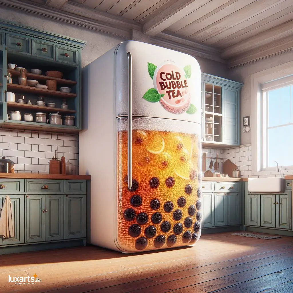 Keep Your Beverages Cool in Style with a Bubble Tea Shaped Fridge bubble tea shaped fridge 4