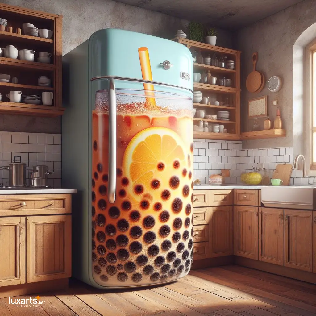 Keep Your Beverages Cool in Style with a Bubble Tea Shaped Fridge bubble tea shaped fridge 5