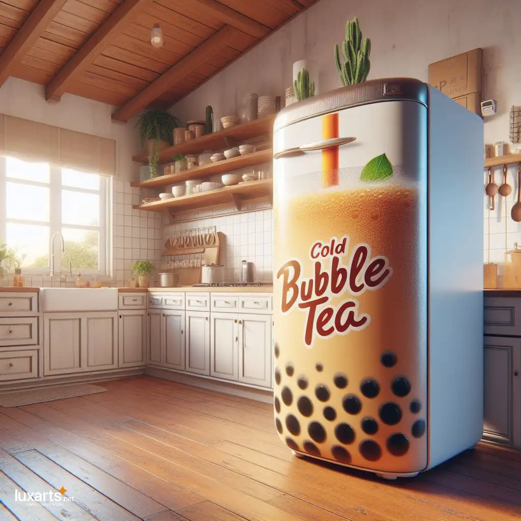 Keep Your Beverages Cool in Style with a Bubble Tea Shaped Fridge bubble tea shaped fridge 7