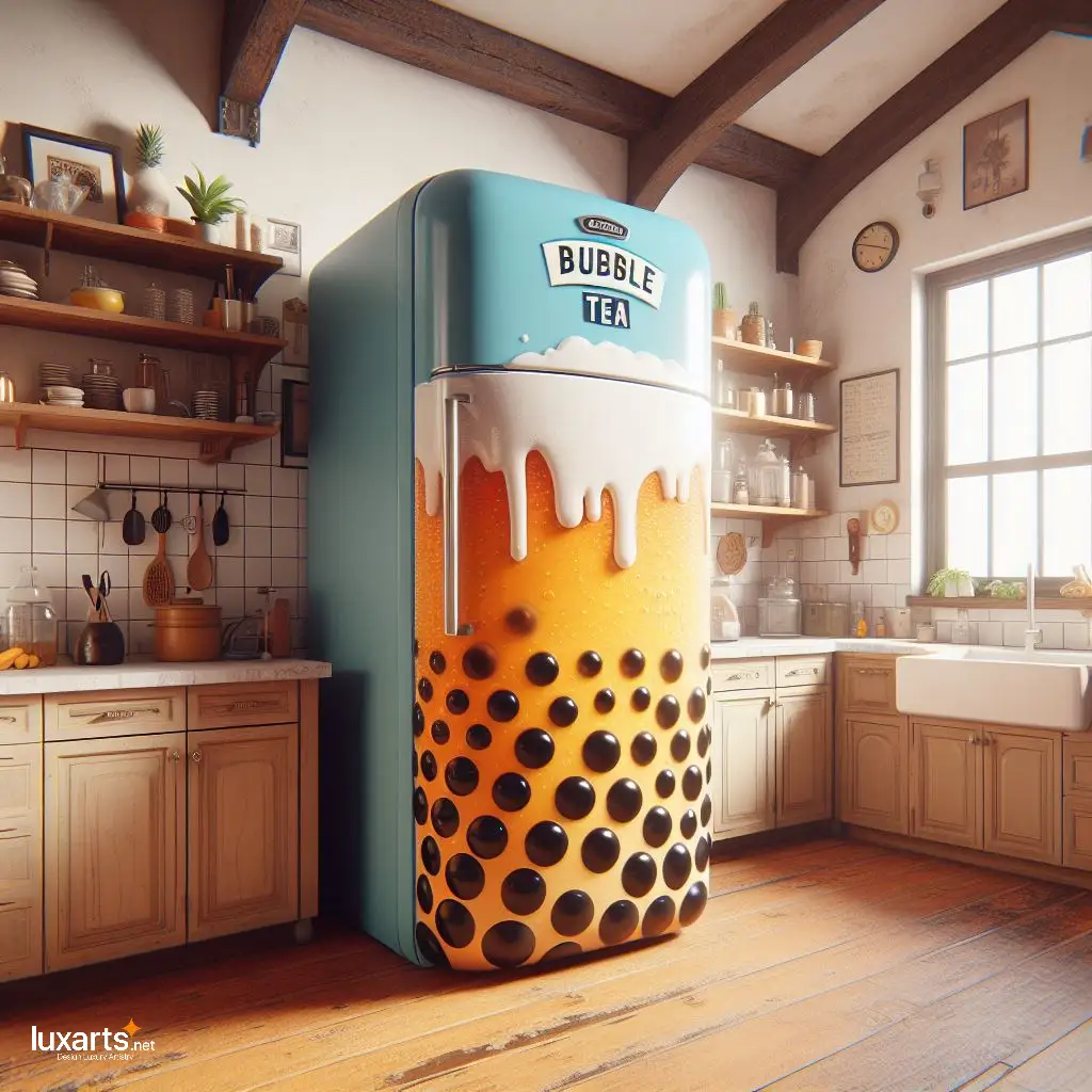 Keep Your Beverages Cool in Style with a Bubble Tea Shaped Fridge bubble tea shaped fridge 9