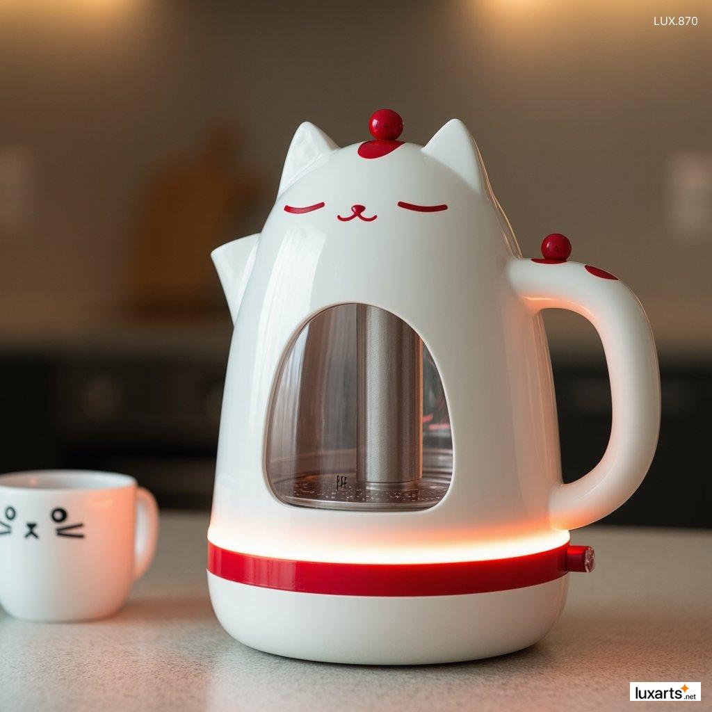 Cat Kettles: Charming and Functional Kitchen Essentials for Cat Lovers cat shaped kettles 4