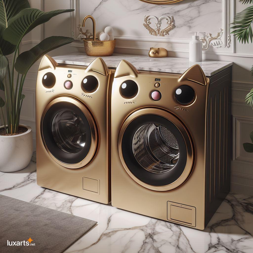 Add a Touch of Purrfect Charm to Your Home with Cat-Shaped Washer and Dryer Sets cat shaped washer and dryer sets 3