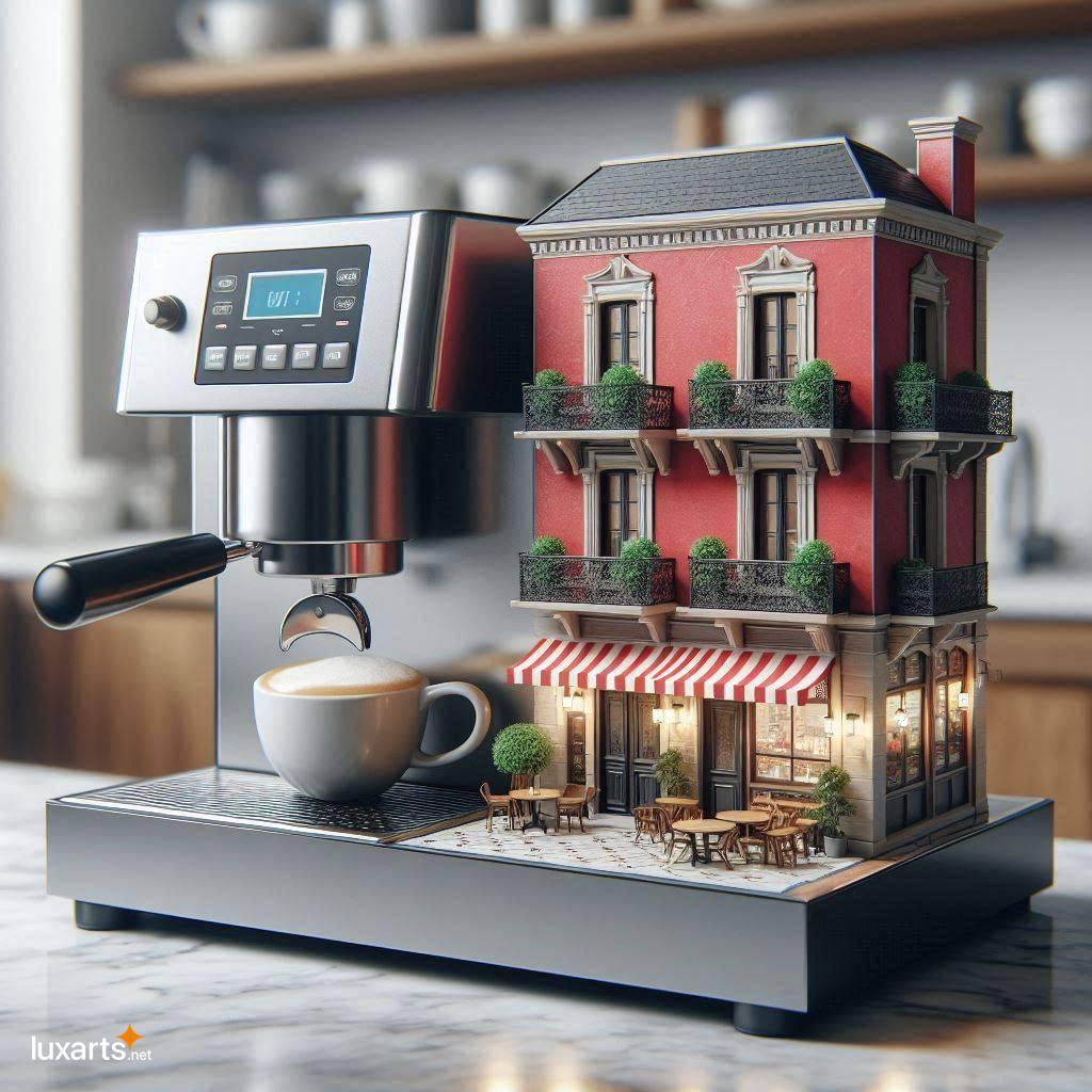 Brew Your Coffee in Style: Innovative Coffee Shop Shaped Coffee Maker coffee shop shaped coffee maker 1