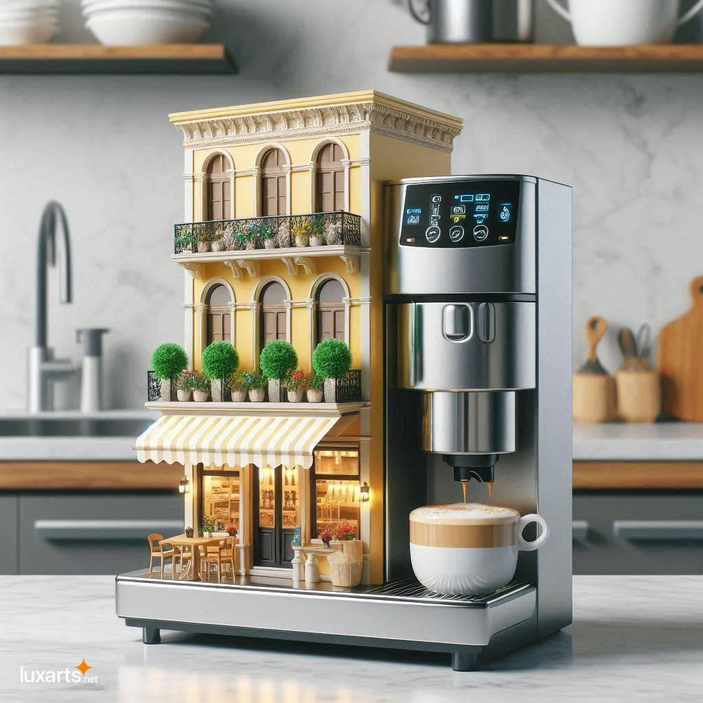 Brew Your Coffee in Style: Innovative Coffee Shop Shaped Coffee Maker coffee shop shaped coffee maker 10