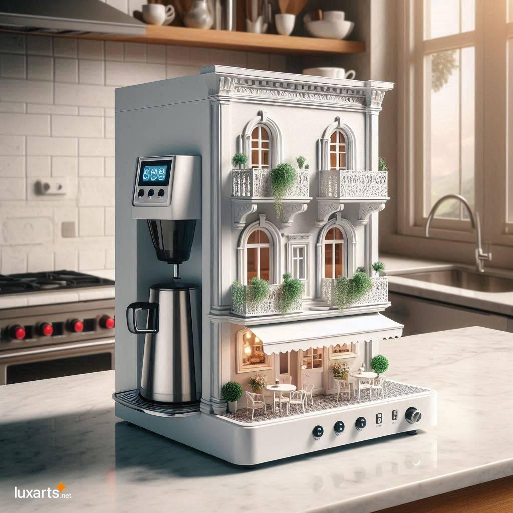 Brew Your Coffee in Style: Innovative Coffee Shop Shaped Coffee Maker coffee shop shaped coffee maker 2